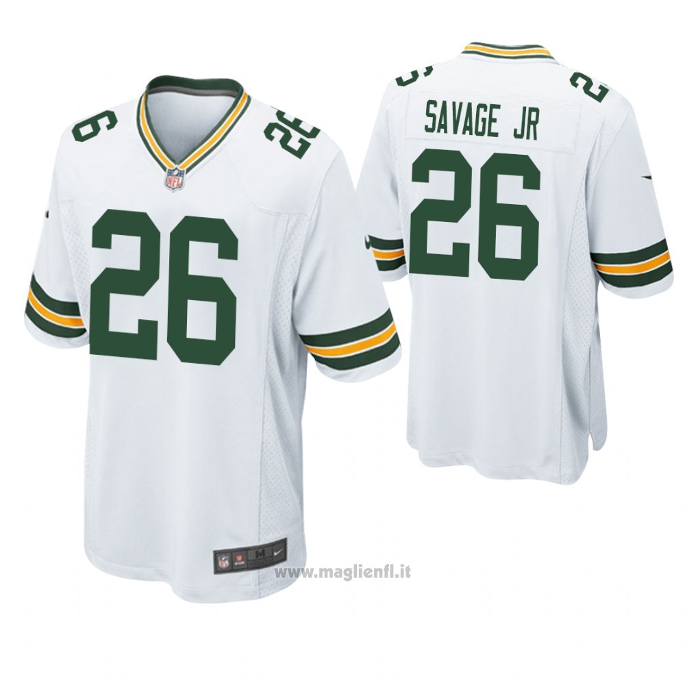 Maglia NFL Game Green Bay Packers Darnell Savage Jr. Bianco